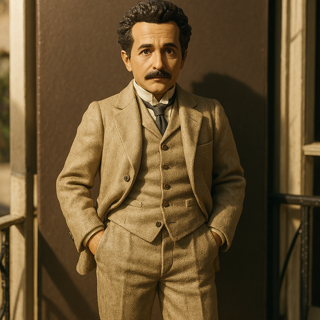 Custom 3D action figure result from Action Figure AI Generator